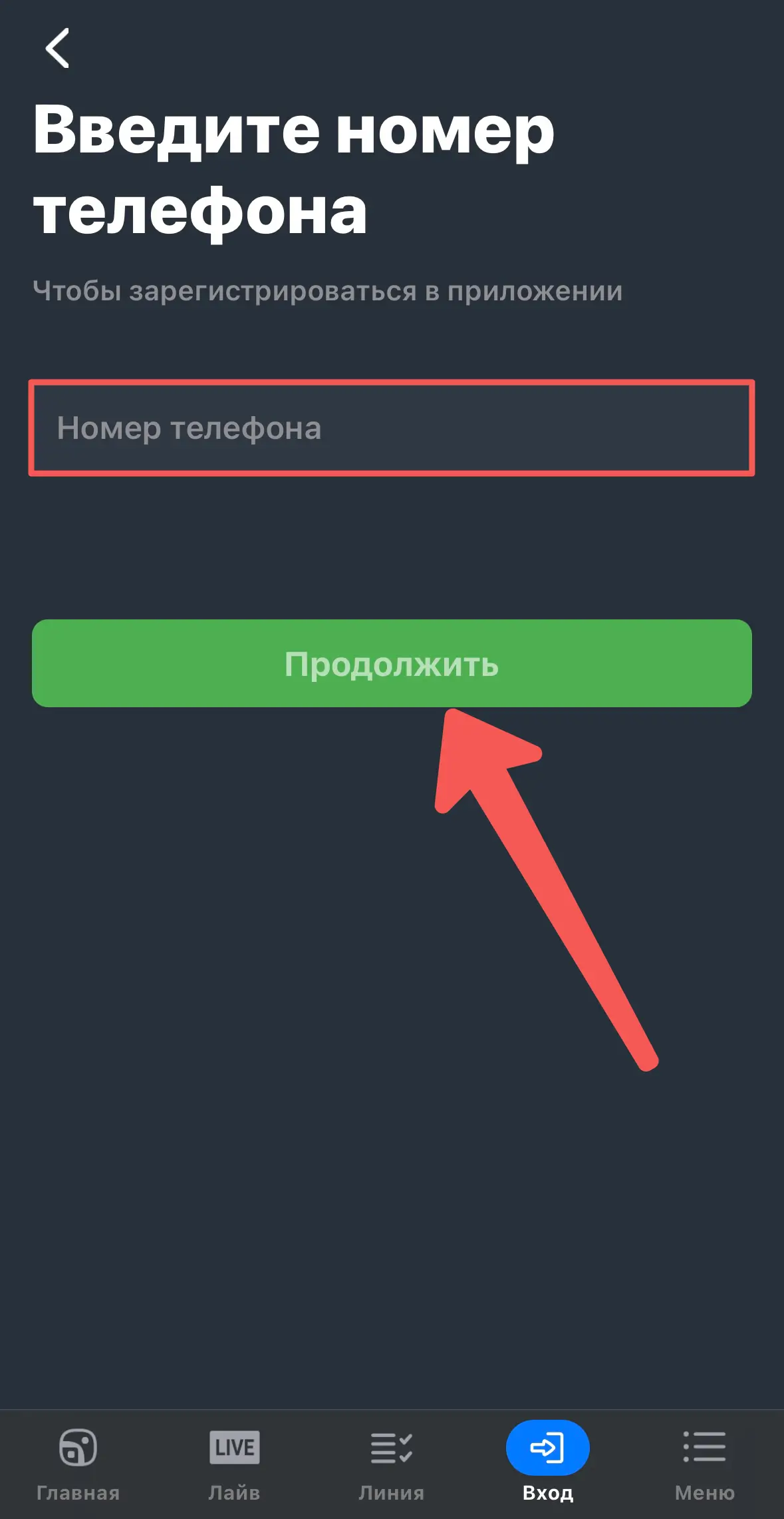 Продолжить